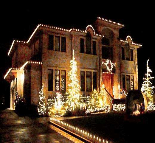 Residential Chrismas Lights Long Island